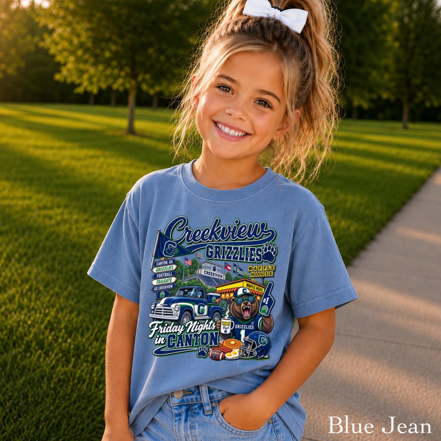Creekview Friday Nights Youth Comfort Color T-Shirt ON SALE UNTIL 09/04/26