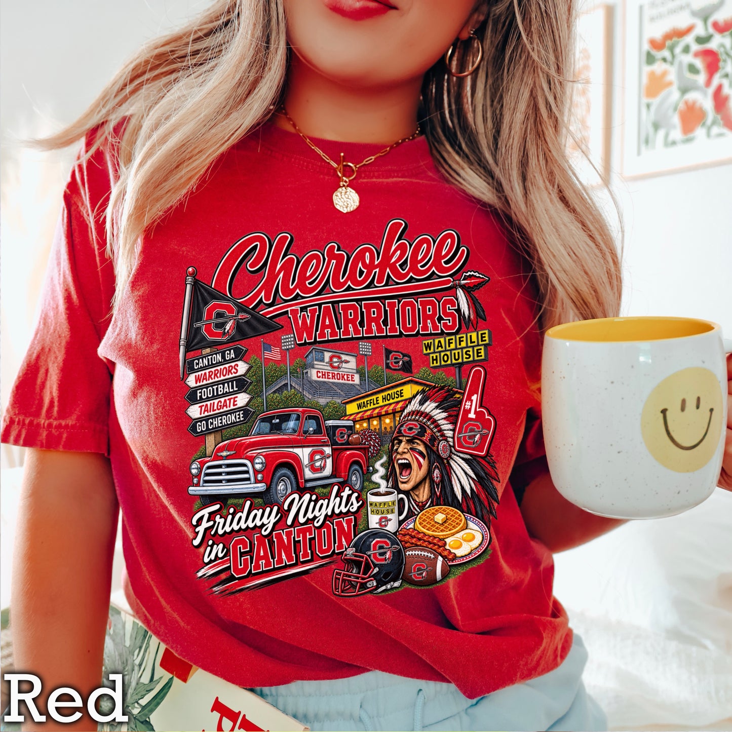 Cherokee Friday Nights Comfort Color Graphic Tee ON SALE UNTIL 09/04/26