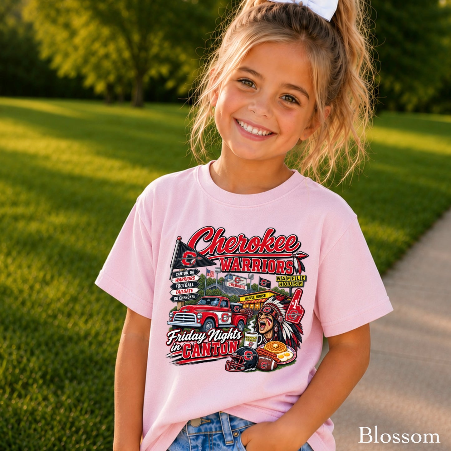 Cherokee Friday Nights Youth Comfort Color T-Shirt ON SALE UNTIL 09/04/26