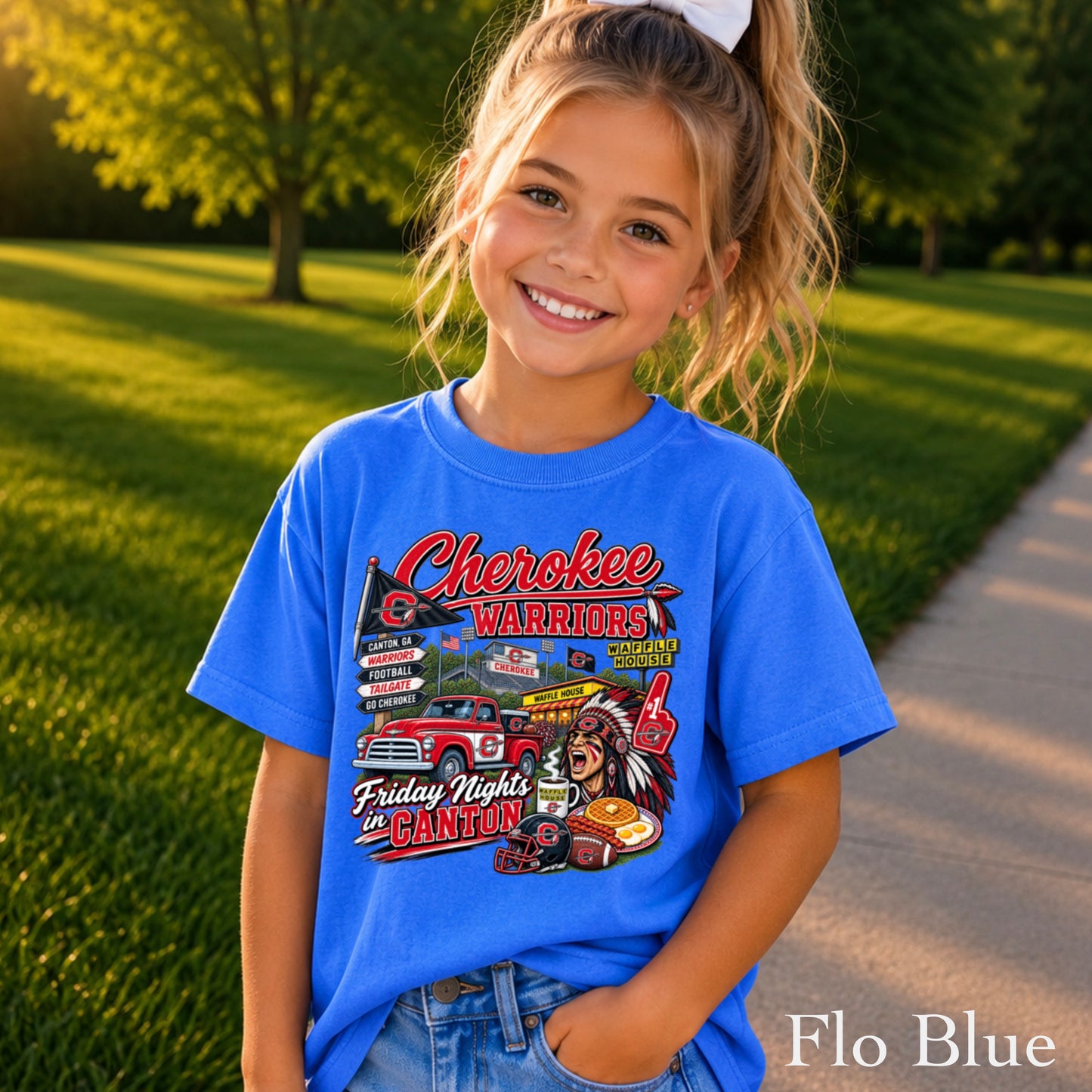 Cherokee Friday Nights Youth Comfort Color T-Shirt ON SALE UNTIL 09/04/26