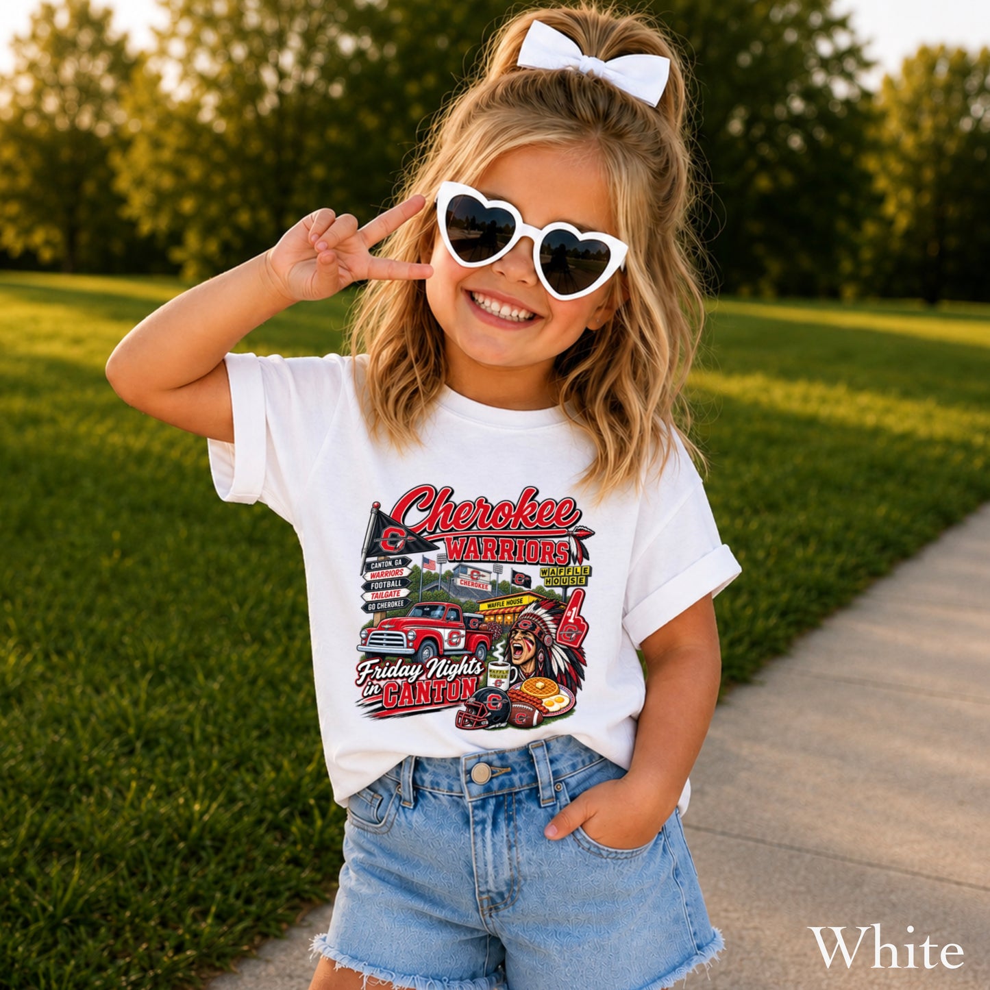 Cherokee Friday Nights Youth Comfort Color T-Shirt ON SALE UNTIL 09/04/26