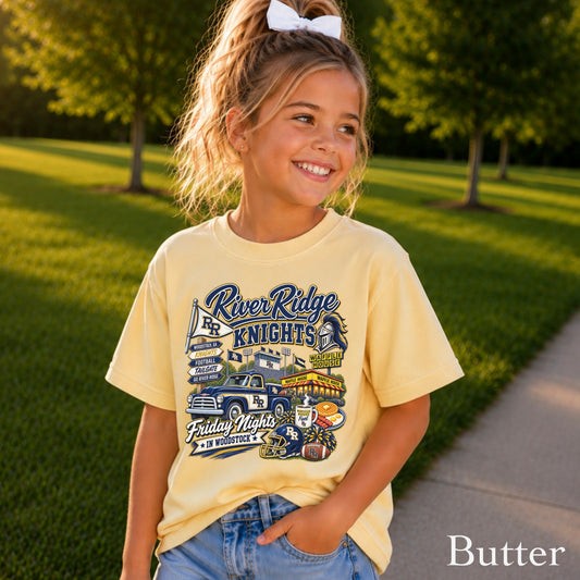 River Ridge Friday Nights Youth Comfort Color T-Shirt ON SALE UNTIL 09/04/06