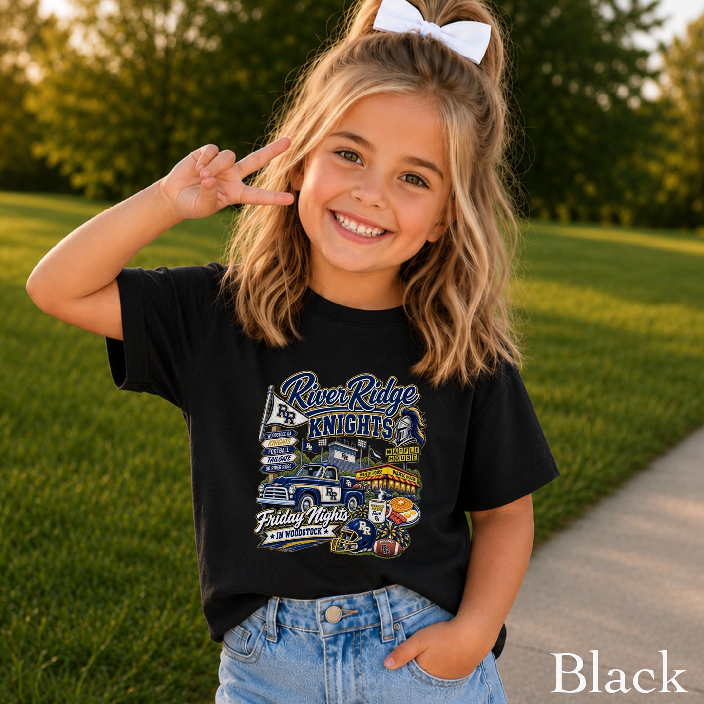 River Ridge Friday Nights Youth Comfort Color T-Shirt ON SALE UNTIL 09/04/06