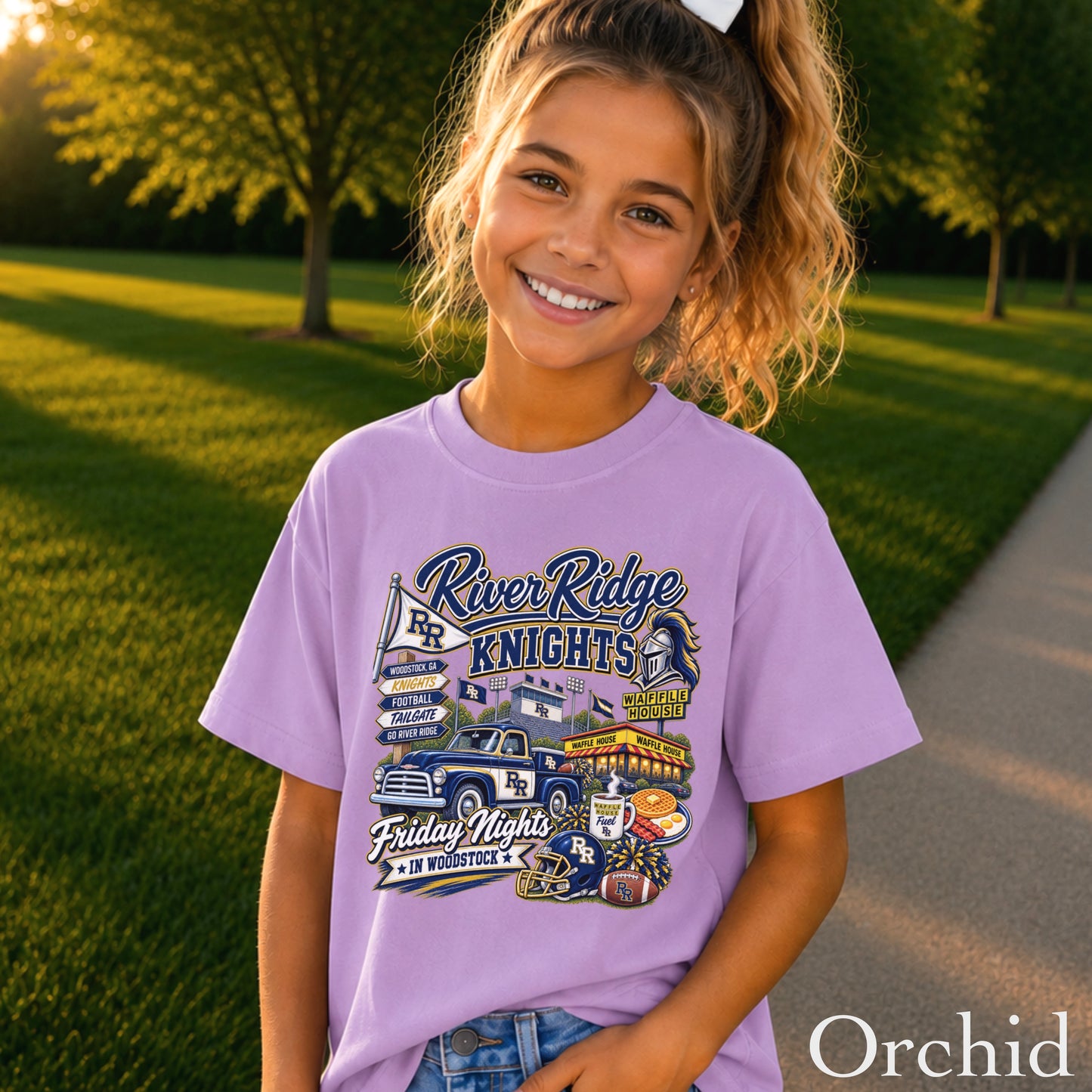 River Ridge Friday Nights Youth Comfort Color T-Shirt ON SALE UNTIL 09/04/06