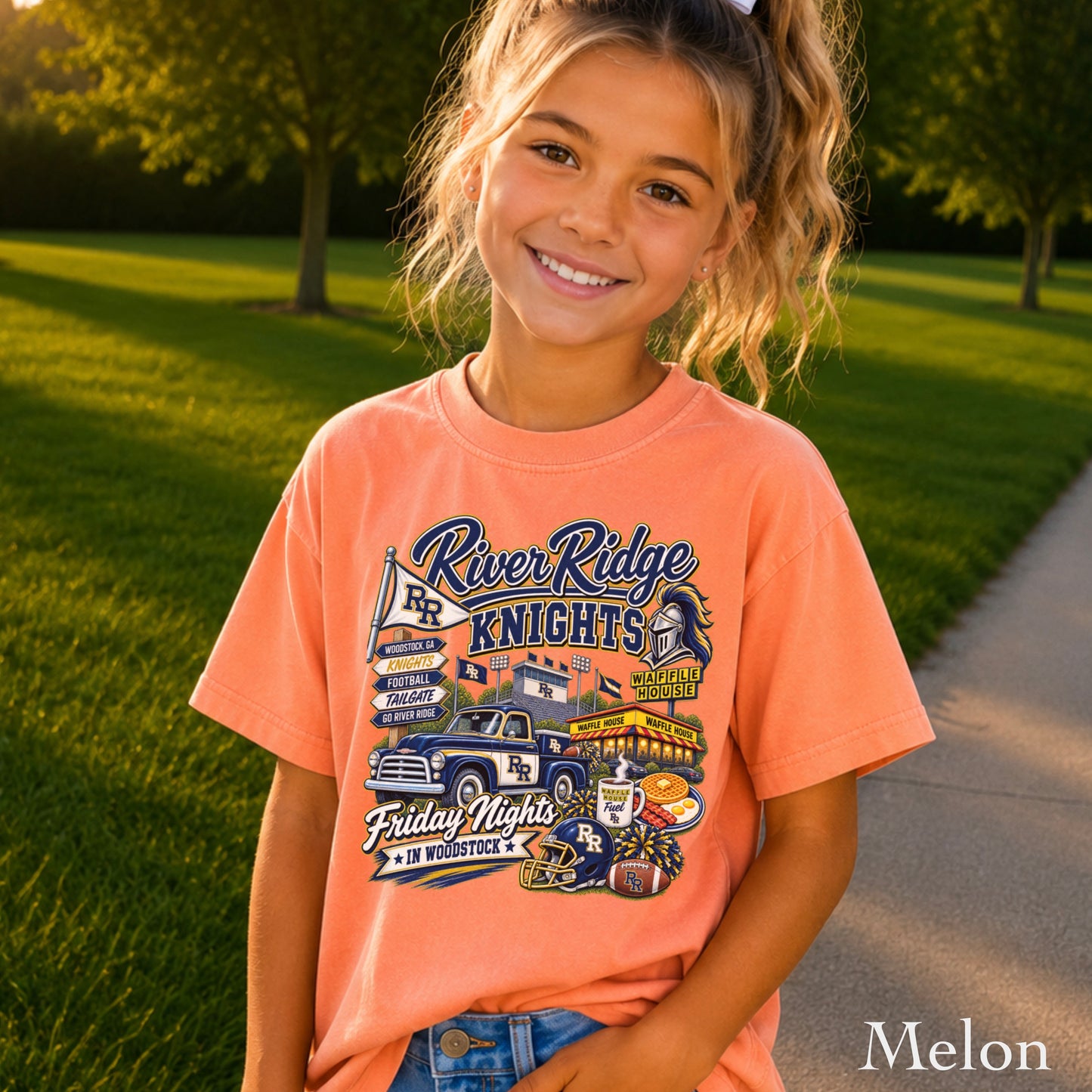 River Ridge Friday Nights Youth Comfort Color T-Shirt ON SALE UNTIL 09/04/06