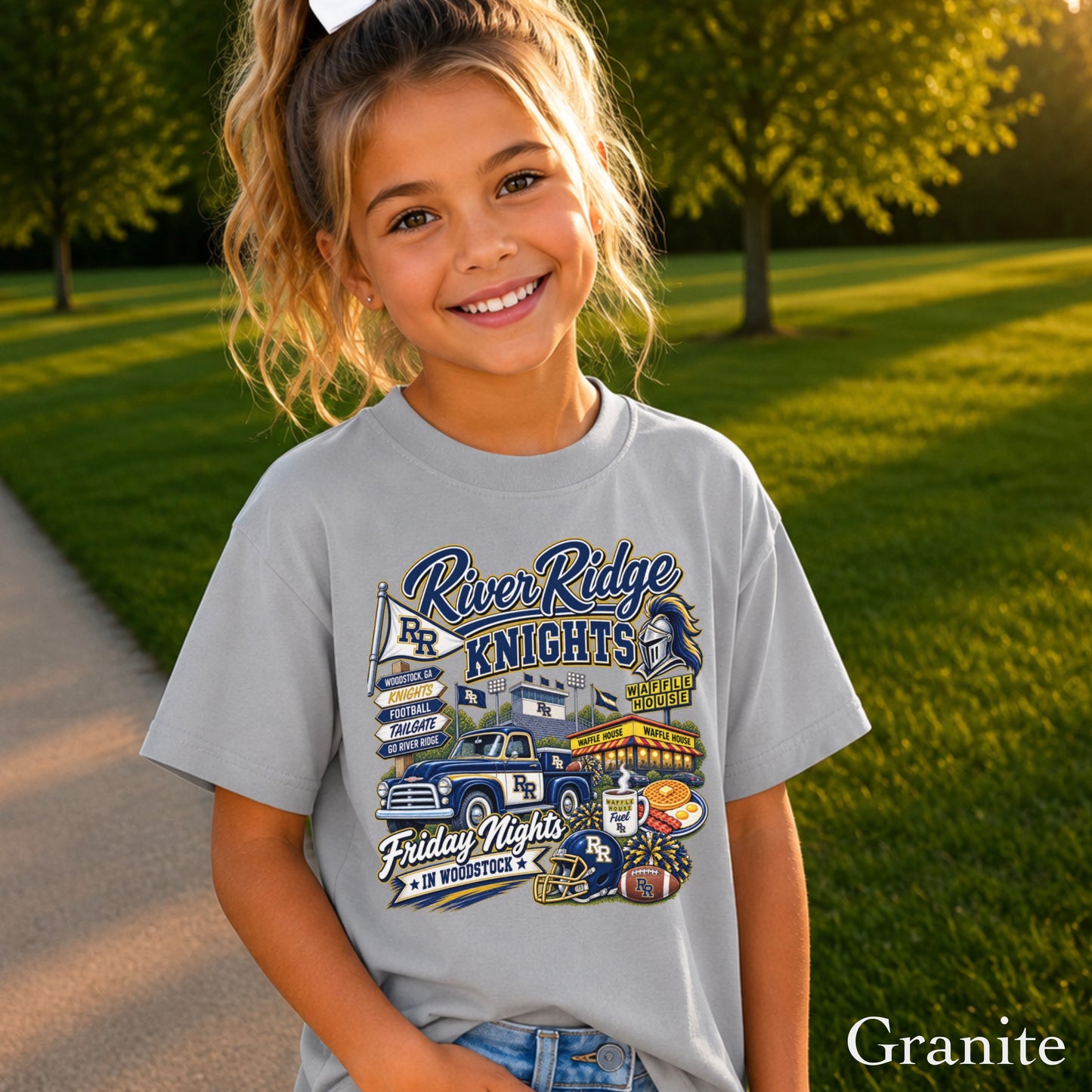 River Ridge Friday Nights Youth Comfort Color T-Shirt ON SALE UNTIL 09/04/06