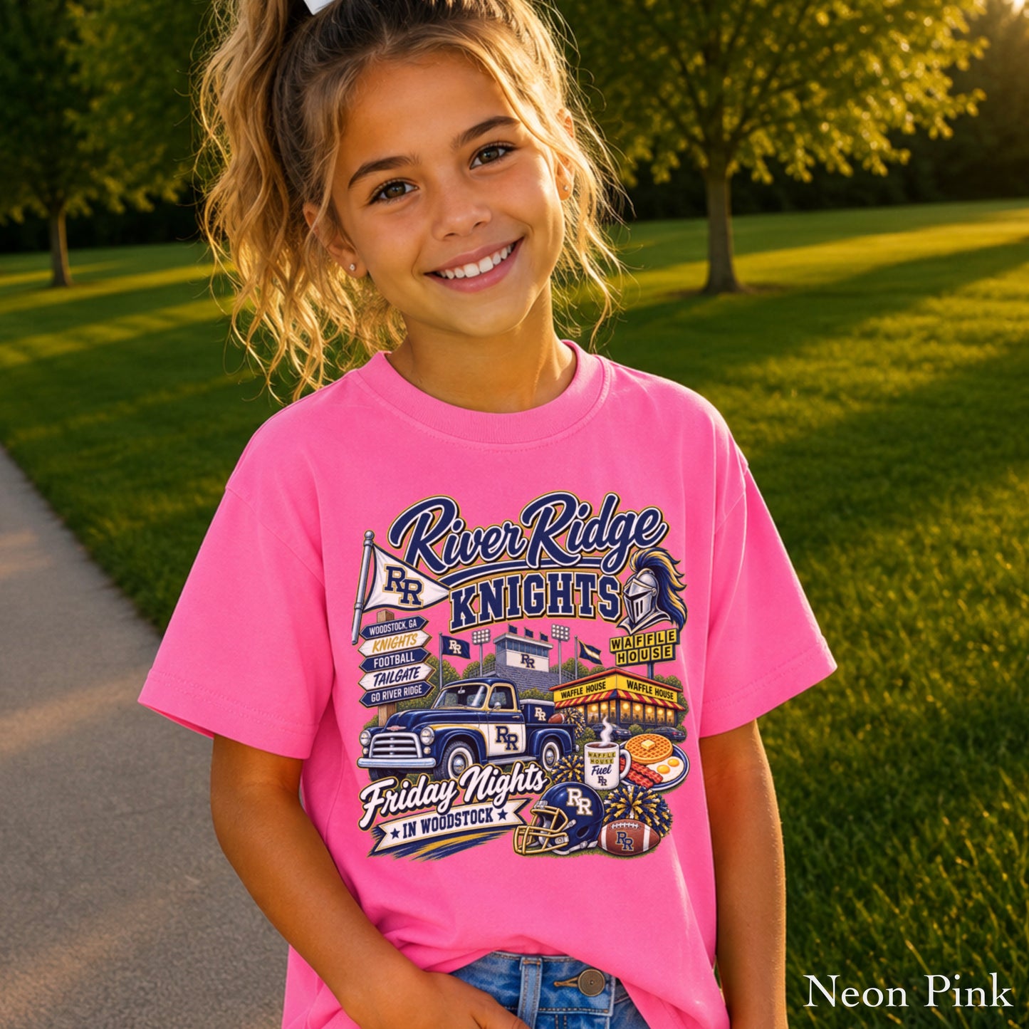 River Ridge Friday Nights Youth Comfort Color T-Shirt ON SALE UNTIL 09/04/06