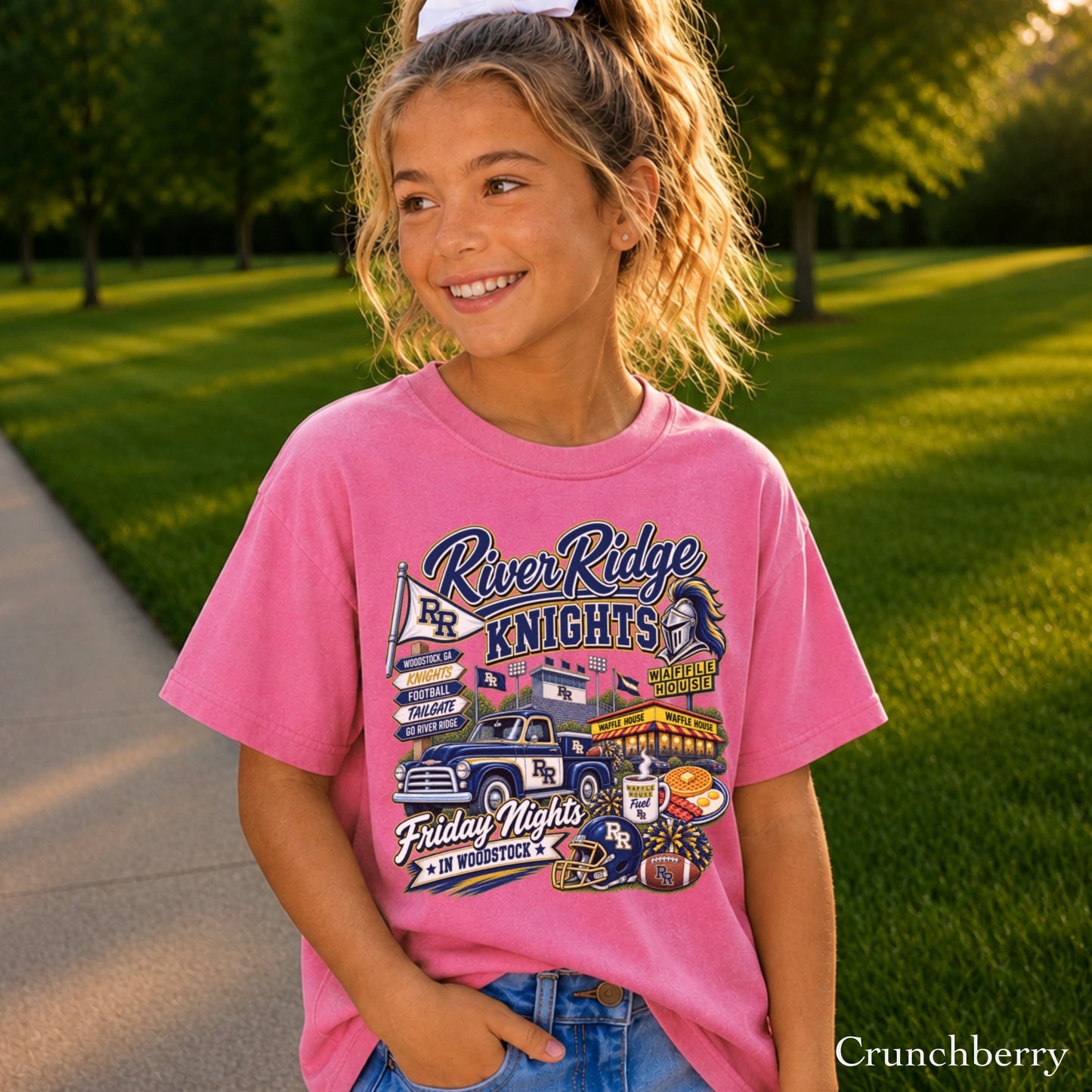 River Ridge Friday Nights Youth Comfort Color T-Shirt ON SALE UNTIL 09/04/06