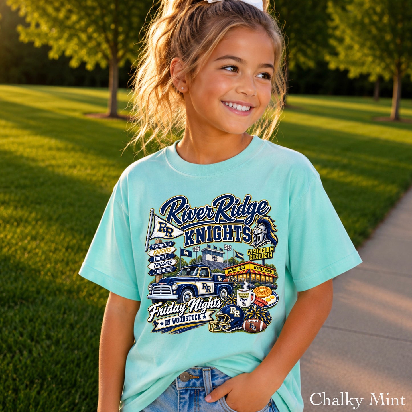 River Ridge Friday Nights Youth Comfort Color T-Shirt ON SALE UNTIL 09/04/06