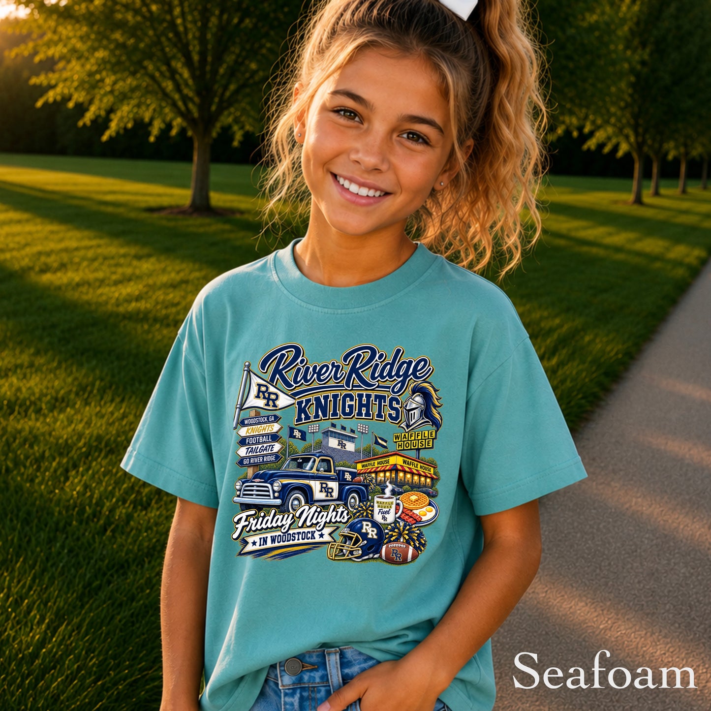 River Ridge Friday Nights Youth Comfort Color T-Shirt ON SALE UNTIL 09/04/06