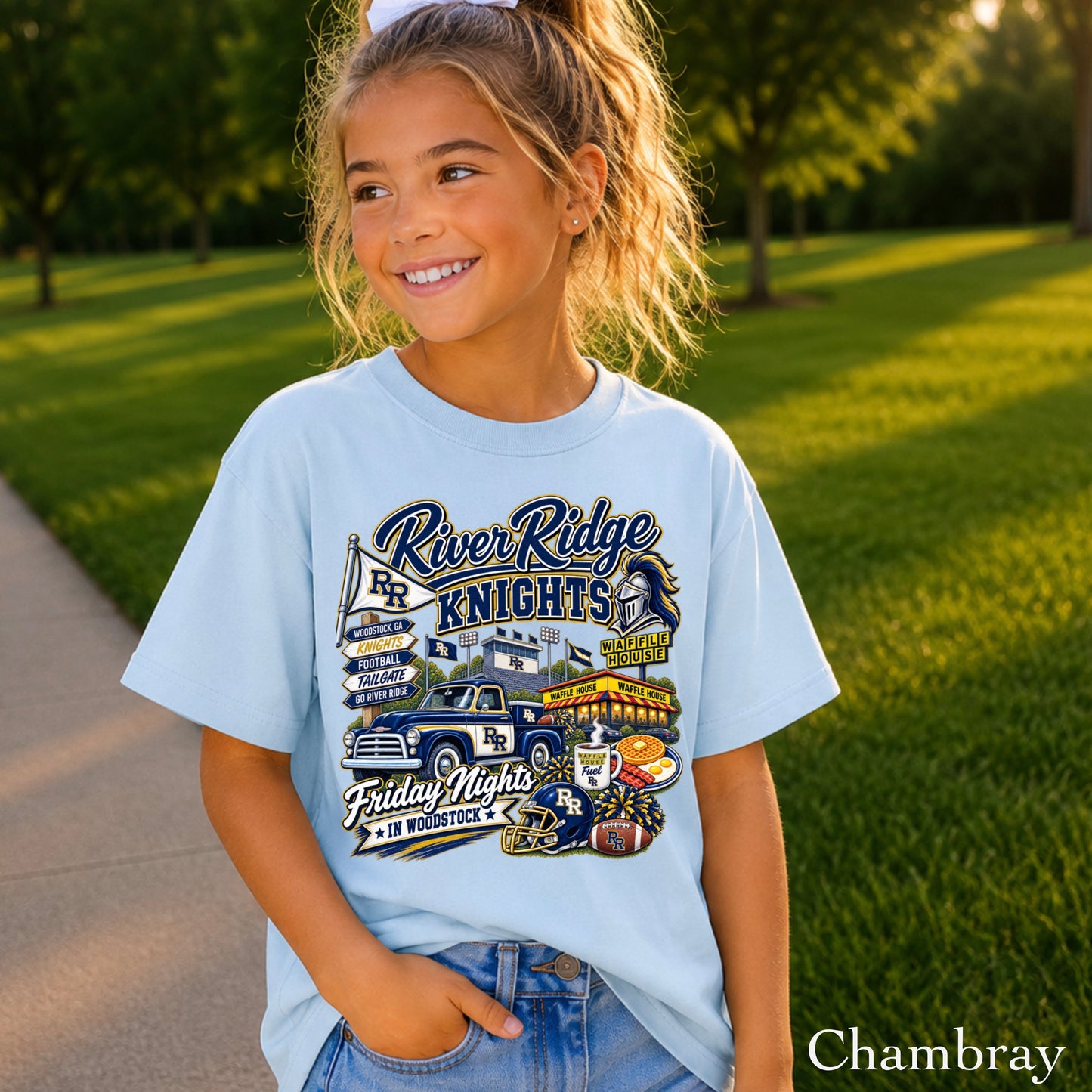 River Ridge Friday Nights Youth Comfort Color T-Shirt ON SALE UNTIL 09/04/06
