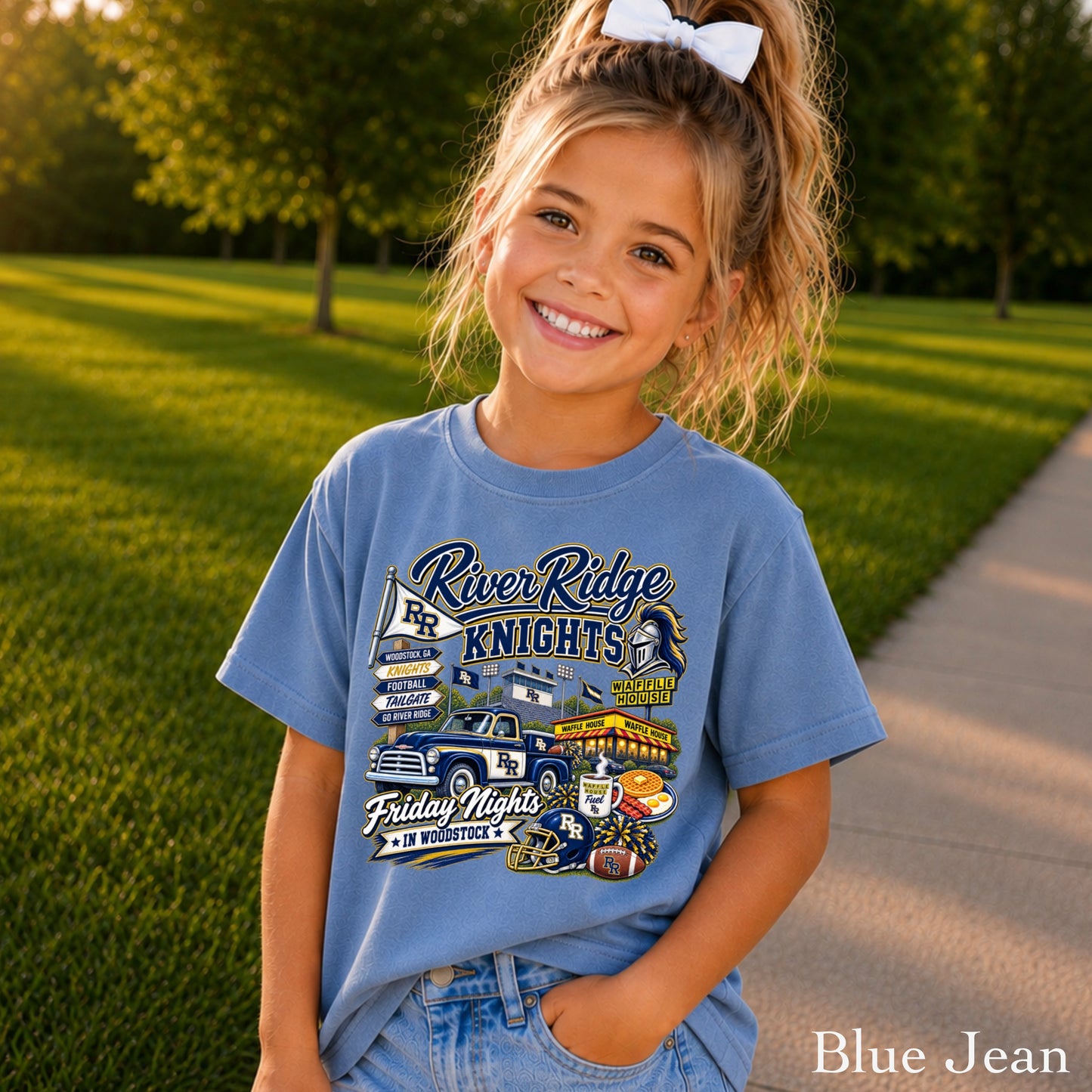 River Ridge Friday Nights Youth Comfort Color T-Shirt ON SALE UNTIL 09/04/06