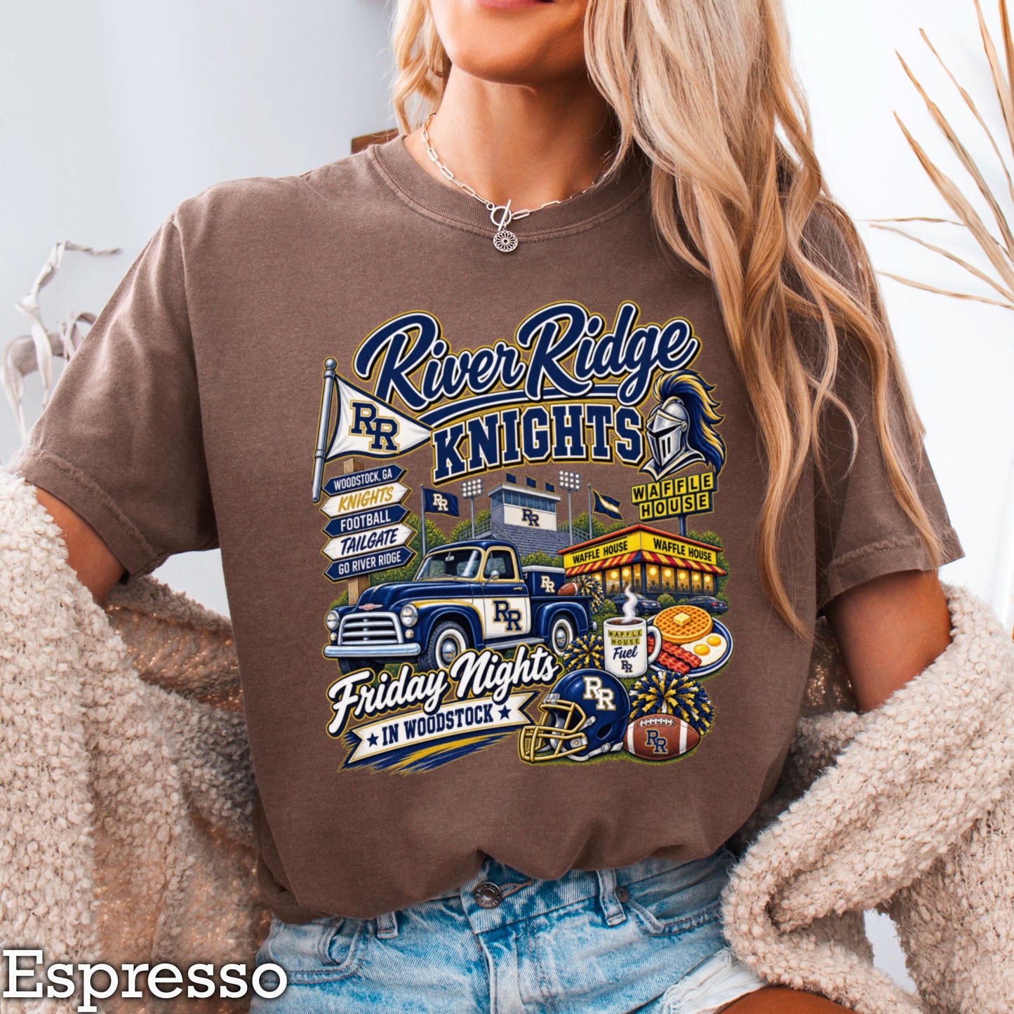 River Ridge Friday Nights Comfort Color Graphic Tee ON SALE UNTIL 09/04/06
