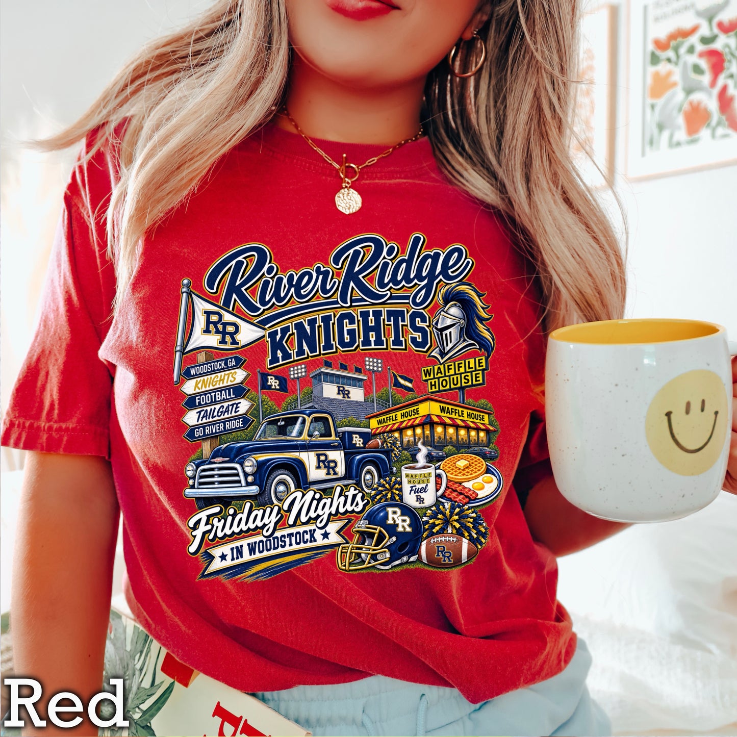 River Ridge Friday Nights Comfort Color Graphic Tee ON SALE UNTIL 09/04/06