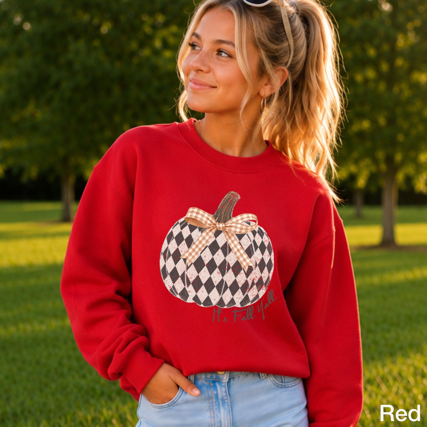 It’s Fall Yall Youth Crewneck Sweatshirt