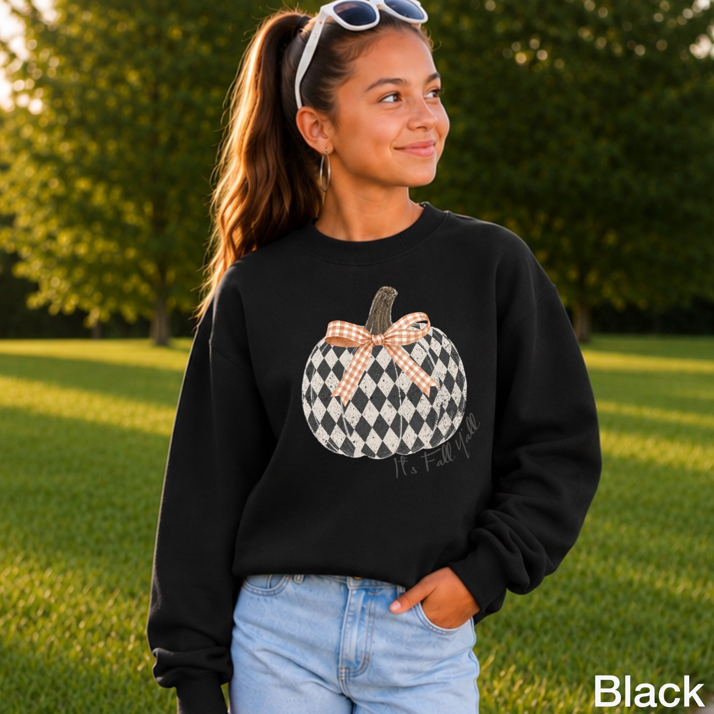 It’s Fall Yall Youth Crewneck Sweatshirt