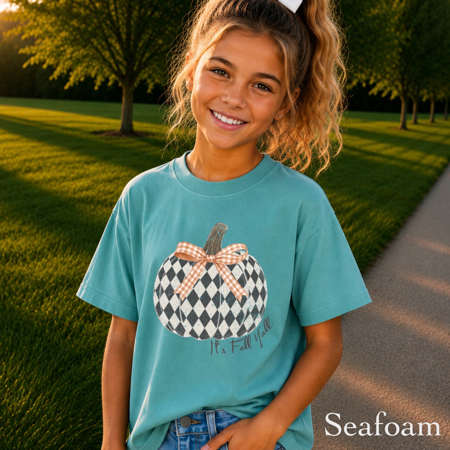 It’s Fall Yall Youth Comfort Color T-Shirt