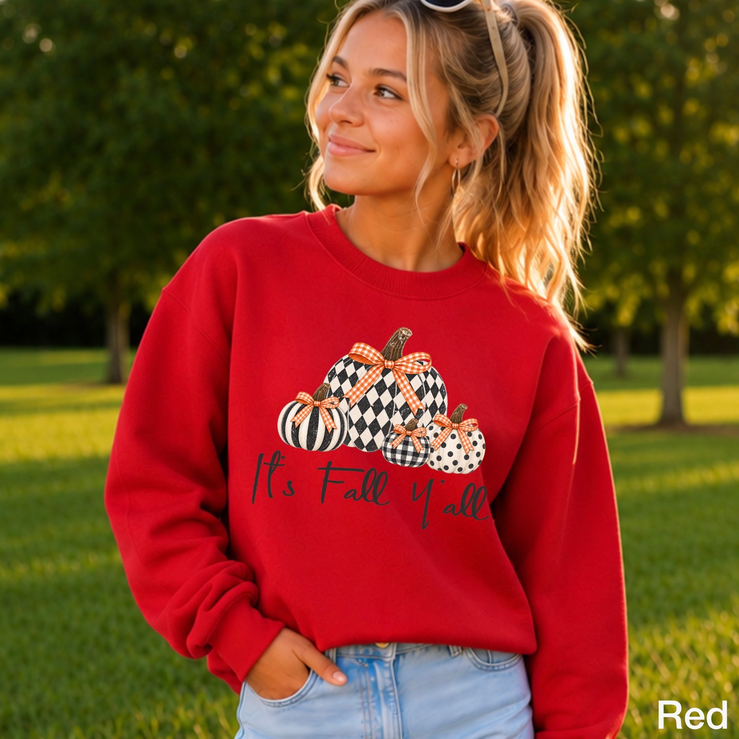 It’s Fall Yall Youth Crewneck Sweatshirt