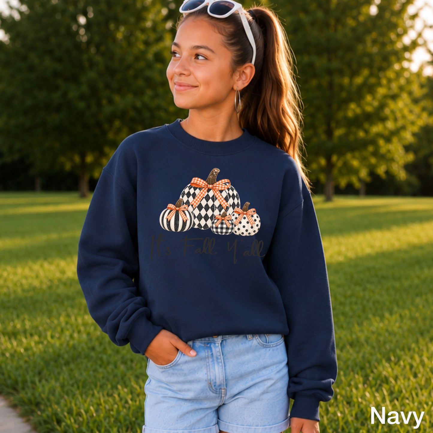 It’s Fall Yall Youth Crewneck Sweatshirt