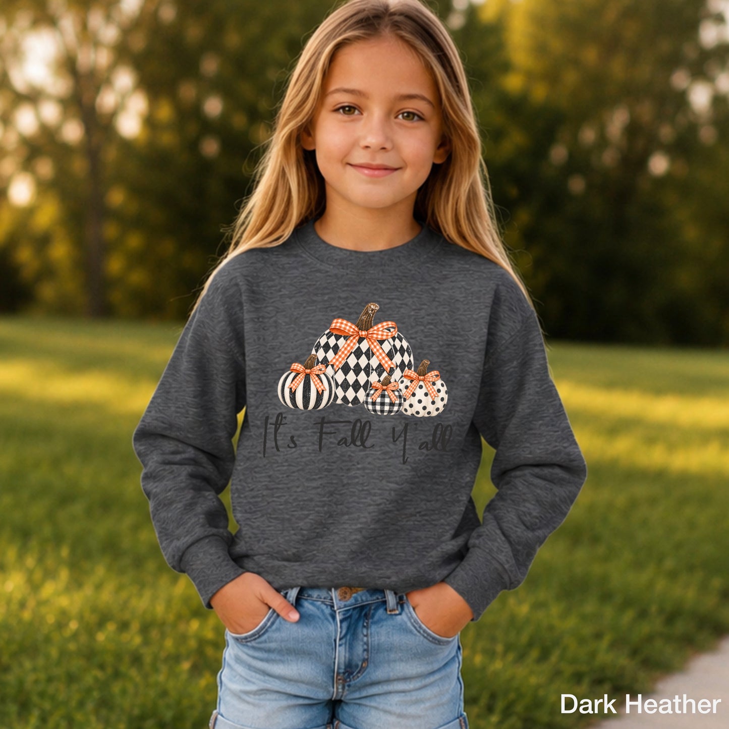 It’s Fall Yall Youth Crewneck Sweatshirt