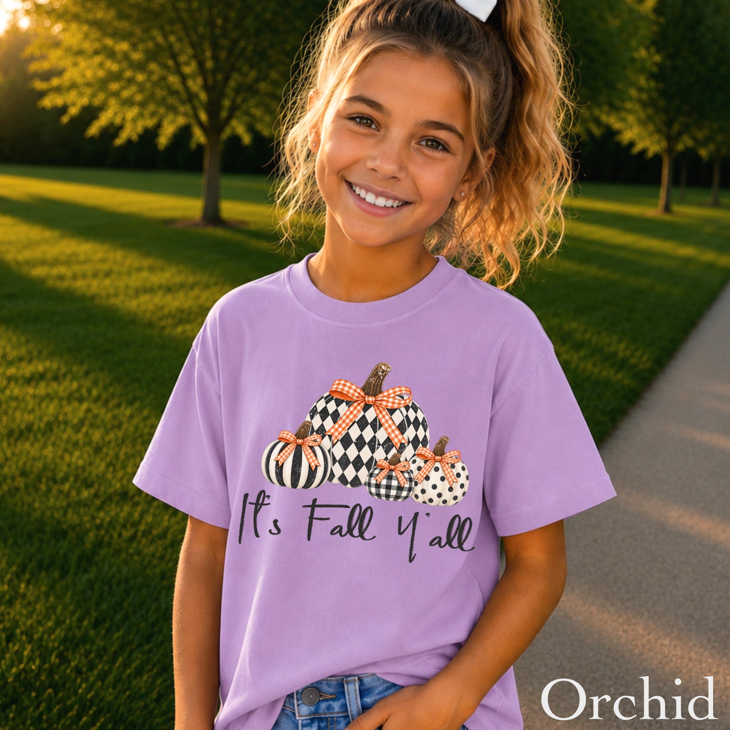 It’s Fall Yall Youth Comfort Color T-Shirt