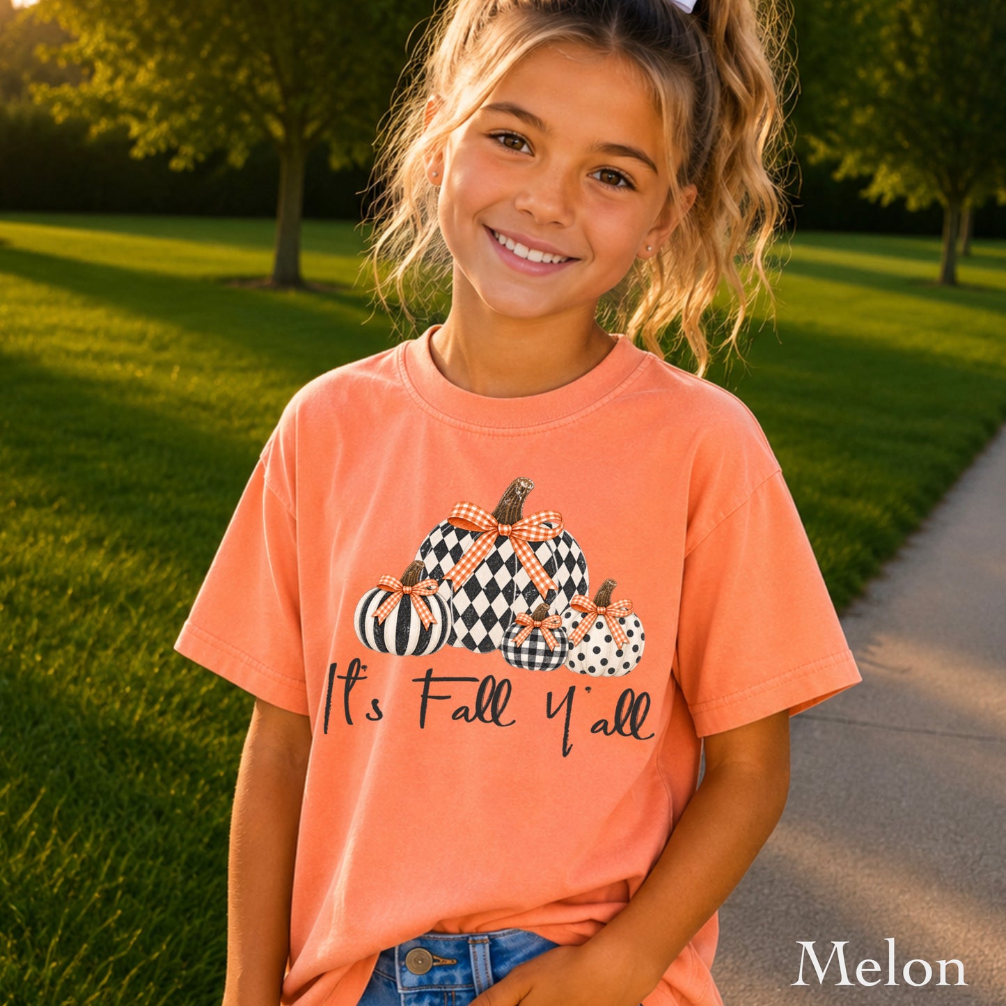 It’s Fall Yall Youth Comfort Color T-Shirt