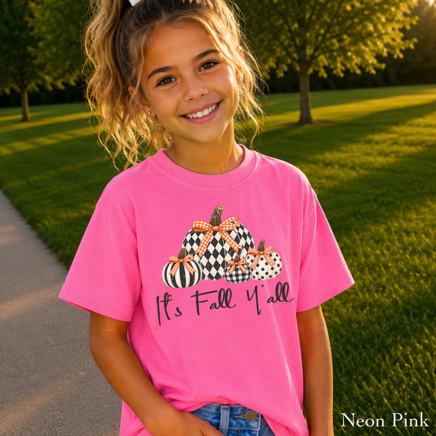 It’s Fall Yall Youth Comfort Color T-Shirt