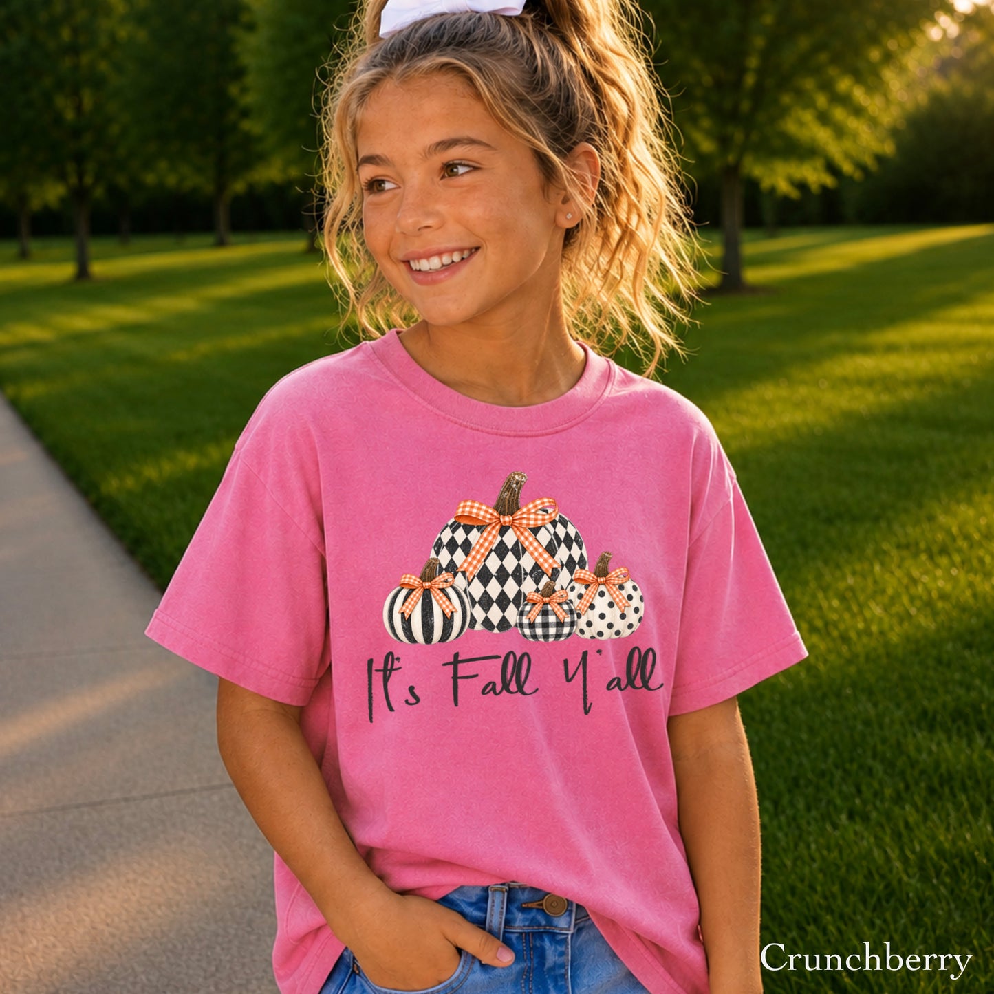 It’s Fall Yall Youth Comfort Color T-Shirt