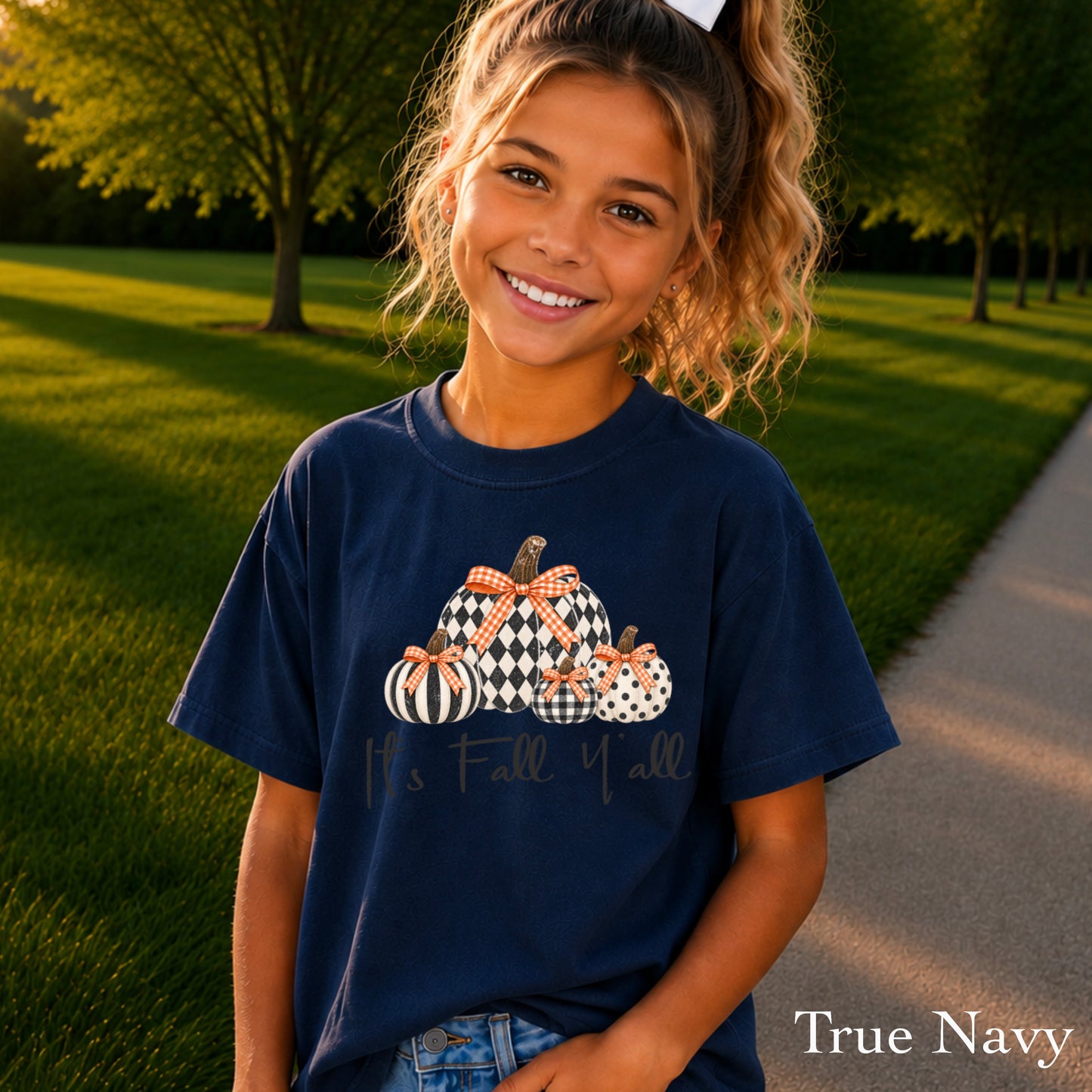 It’s Fall Yall Youth Comfort Color T-Shirt