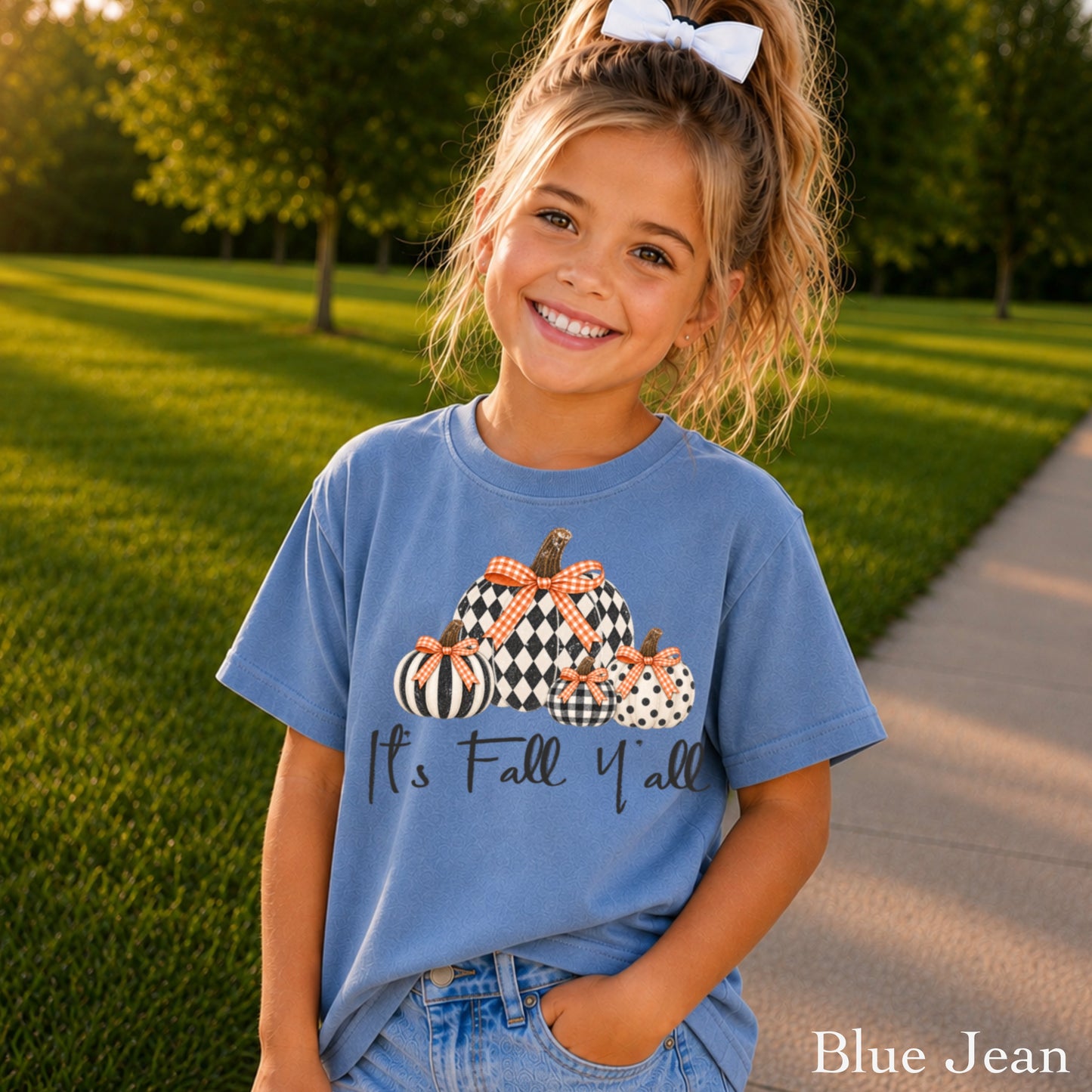 It’s Fall Yall Youth Comfort Color T-Shirt