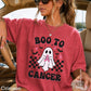 Boo To Cancer Comfort Color Graphic Tee