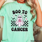 Boo To Cancer Comfort Color Graphic Tee