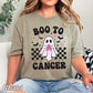 Boo To Cancer Comfort Color Graphic Tee