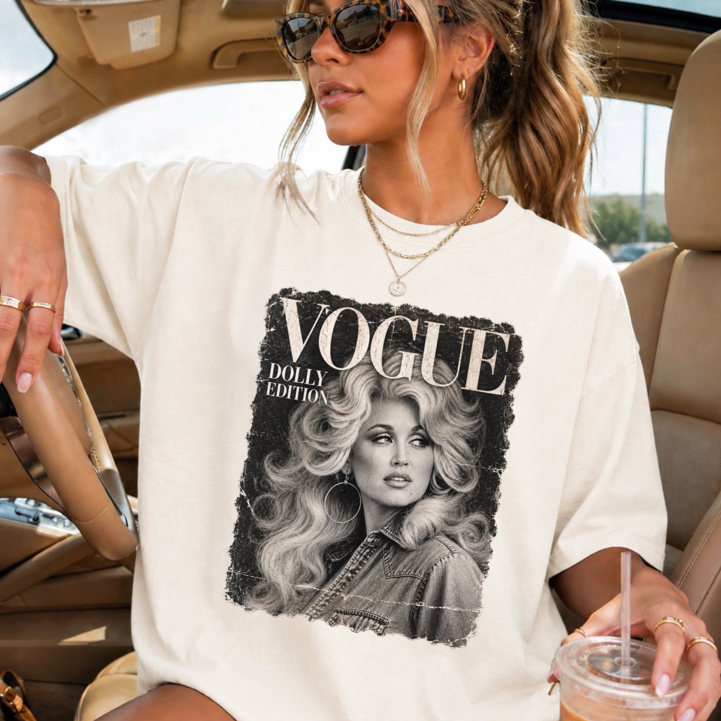 The Dolly Edition Comfort Color Graphic Tee