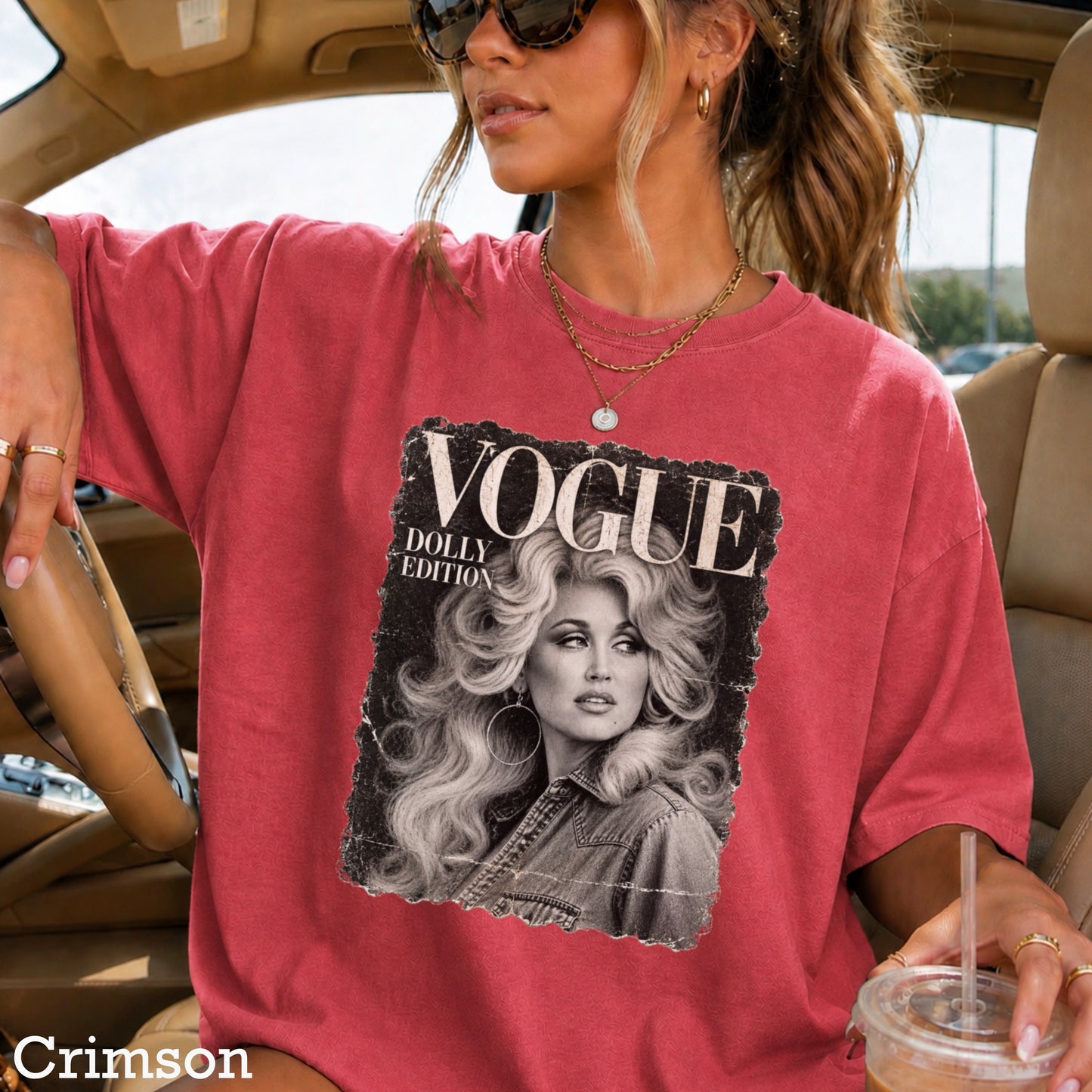 The Dolly Edition Comfort Color Graphic Tee