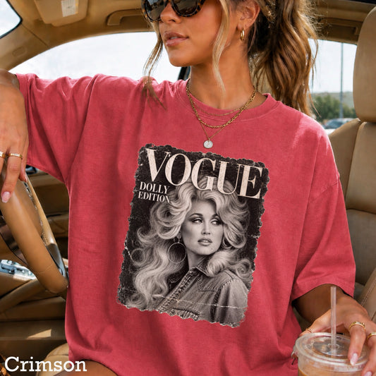 The Dolly Edition Comfort Color Graphic Tee