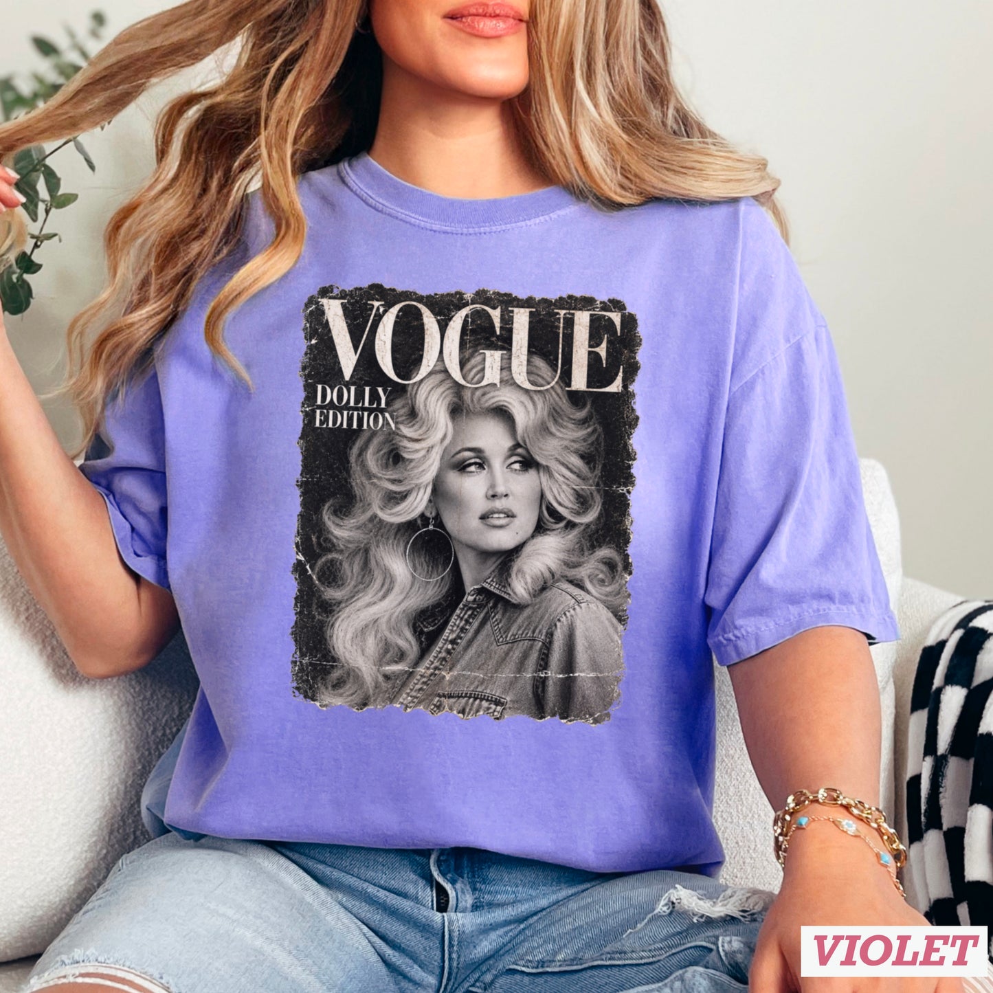 The Dolly Edition Comfort Color Graphic Tee