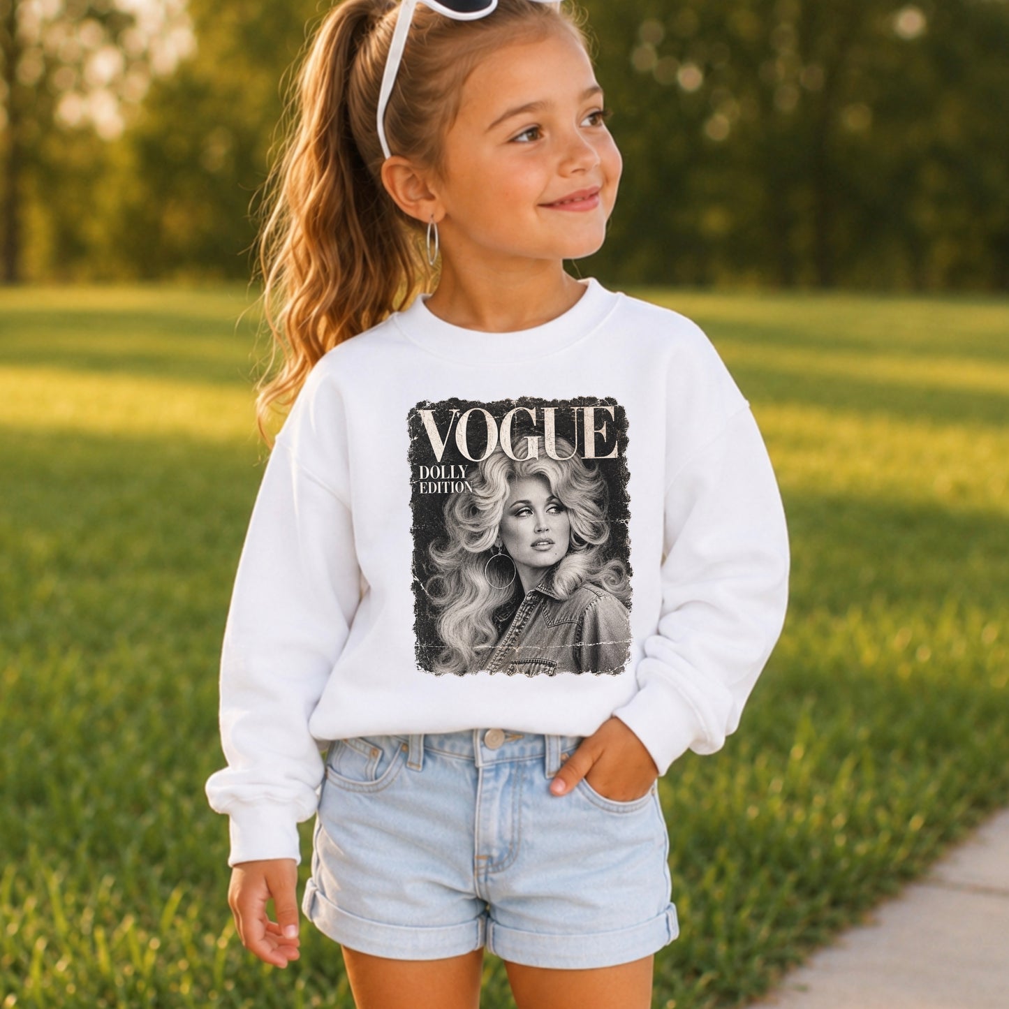 The Dolly Edition Youth Crewneck Sweatshirt