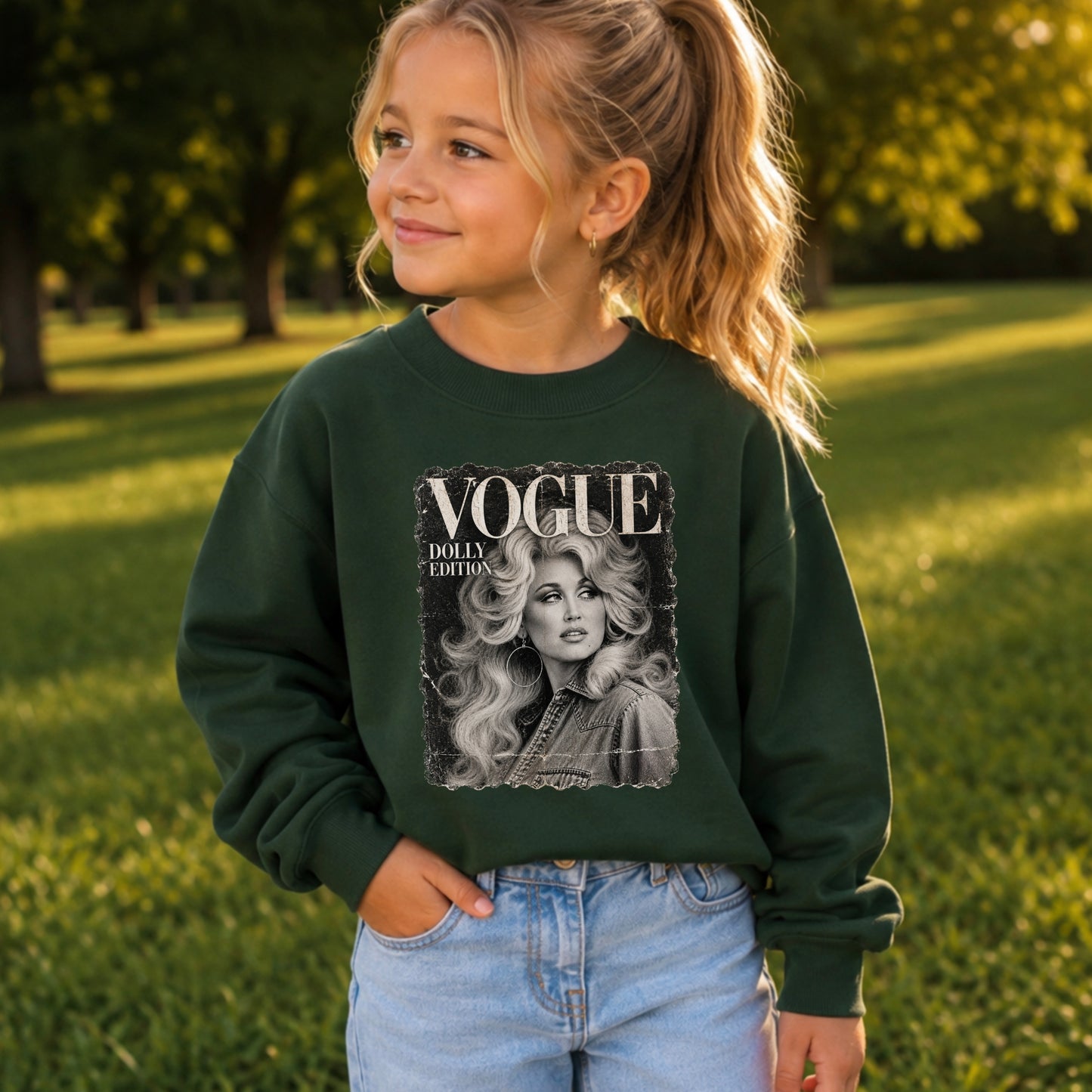The Dolly Edition Youth Crewneck Sweatshirt