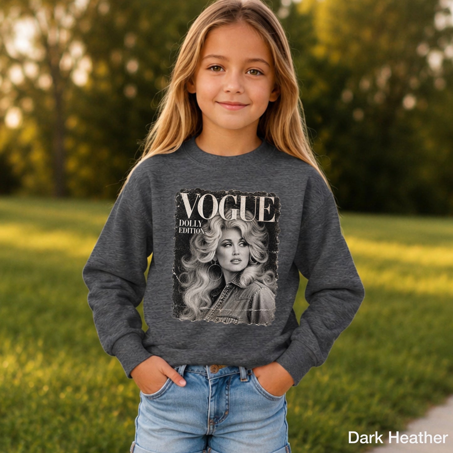 The Dolly Edition Youth Crewneck Sweatshirt
