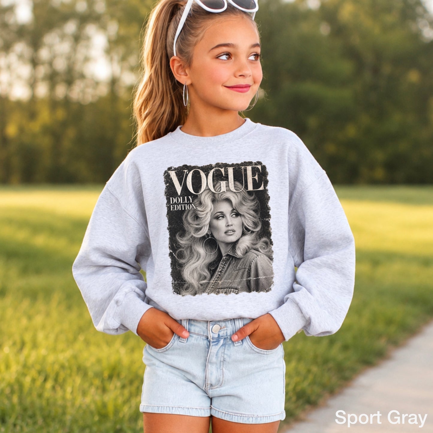 The Dolly Edition Youth Crewneck Sweatshirt