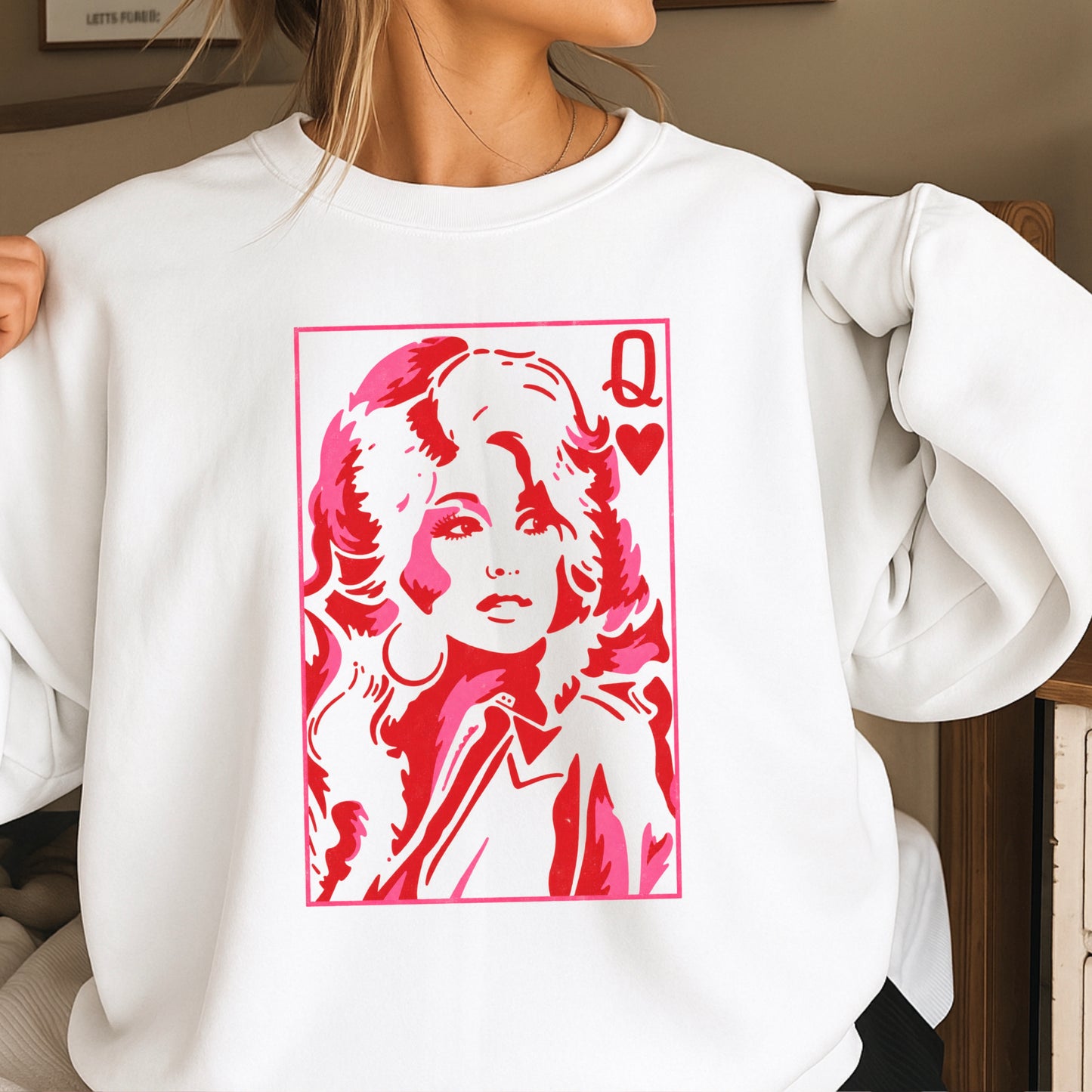 Dolly Queen Of Hearts DTF Transfer