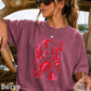 Dolly Queen Of Hearts Comfort Color Graphic Tee