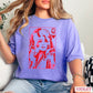 Dolly Queen Of Hearts Comfort Color Graphic Tee