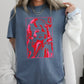 Dolly Queen Of Hearts Comfort Color Graphic Tee