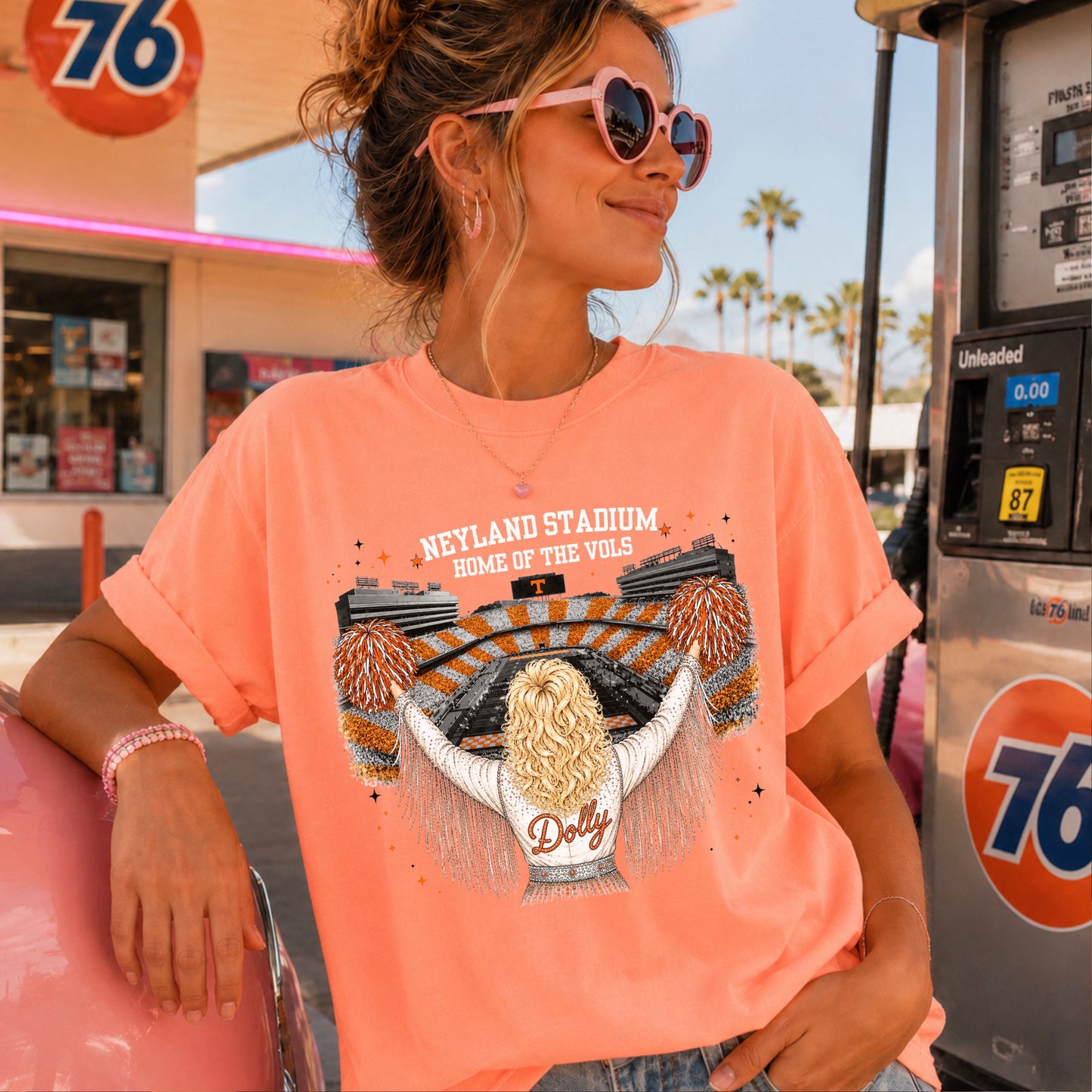 Dolly Stadium Comfort Color Graphic Tee