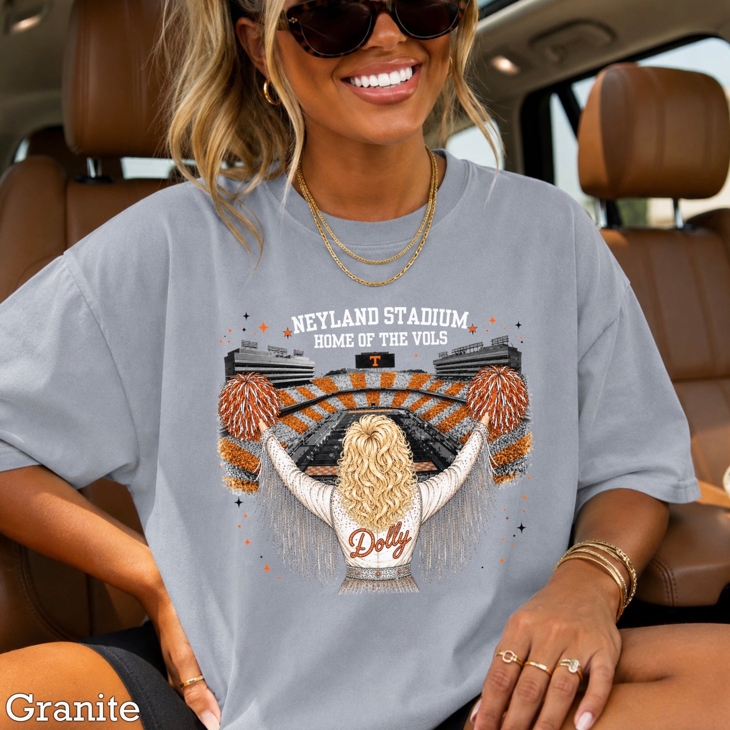 Dolly Stadium Comfort Color Graphic Tee