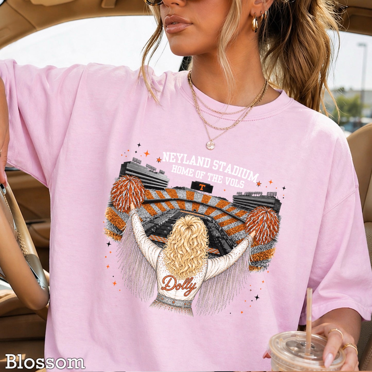 Dolly Stadium Comfort Color Graphic Tee