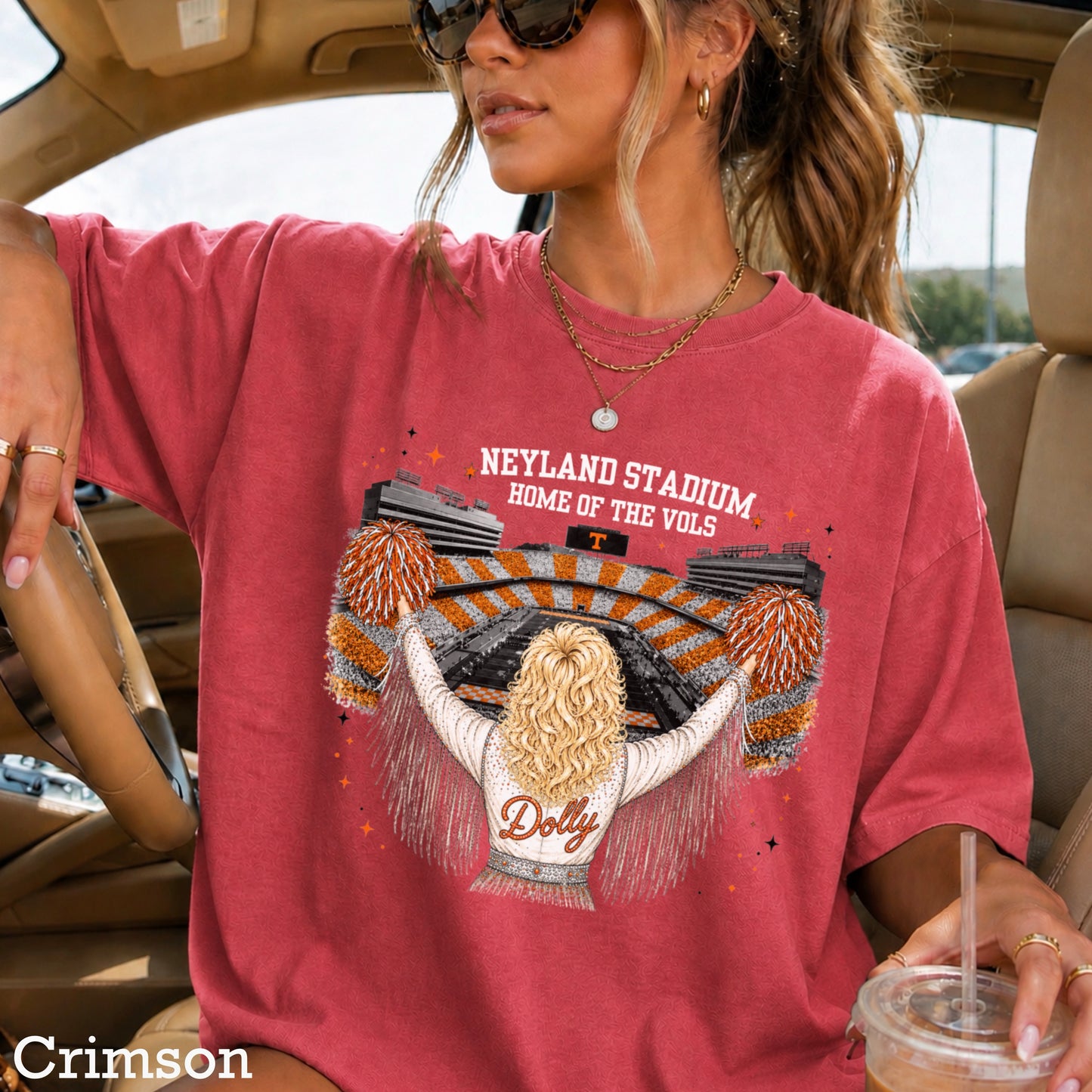 Dolly Stadium Comfort Color Graphic Tee