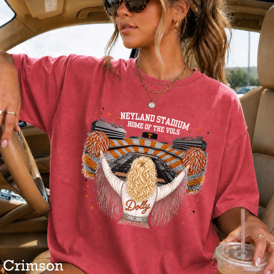 Dolly Stadium Comfort Color Graphic Tee